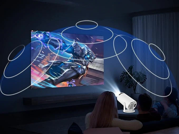 Nanocast™ Έξυπνος Προβολέας Ταινιών με Ανάλυση 4K Ultra HD