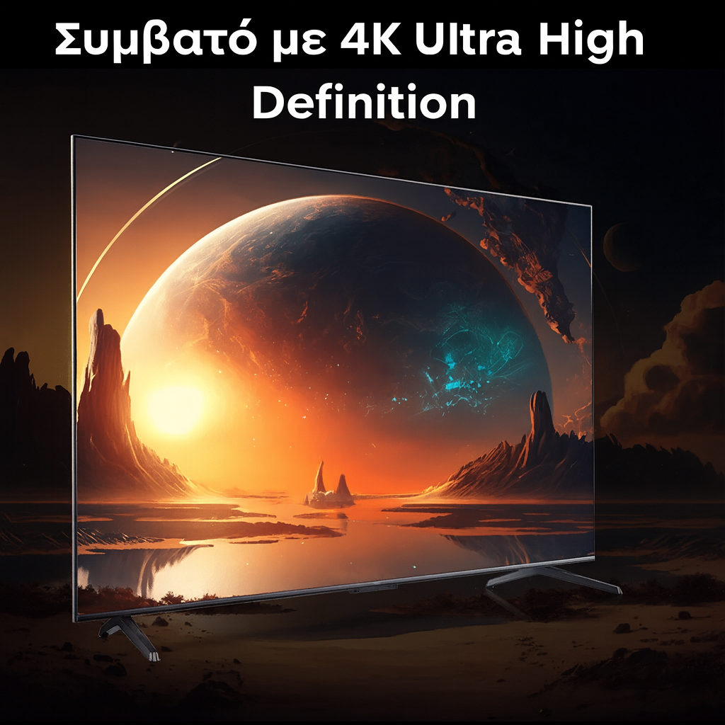 Nanocast™ Έξυπνος Προβολέας Ταινιών με Ανάλυση 4K Ultra HD